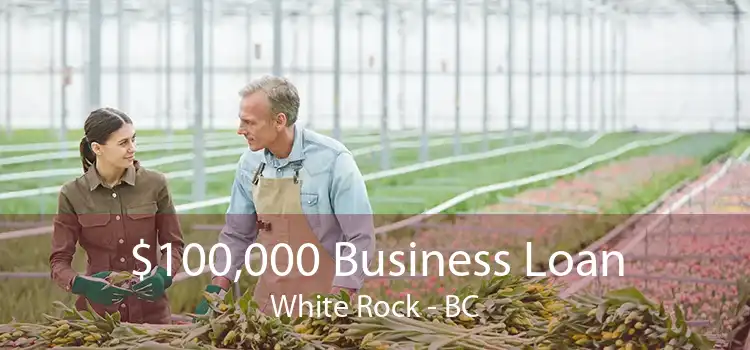 $100,000 Business Loan White Rock - BC